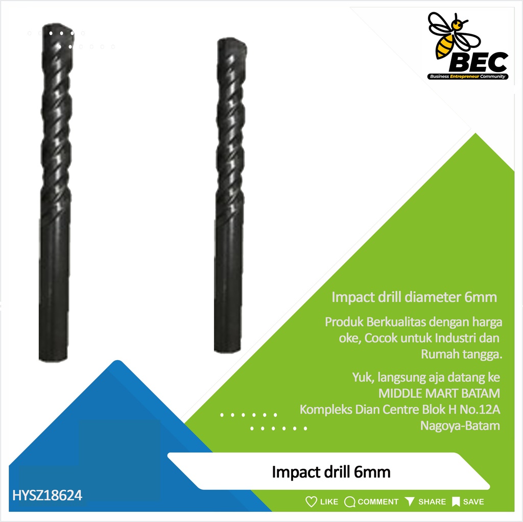 Impact Drill Diameter 6mm
