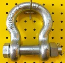 Shackle G-2130(1:4) Omega,with bolt and nut 4.75t,size：3/4&quot;,weight:1.24kg,40pcs/bag