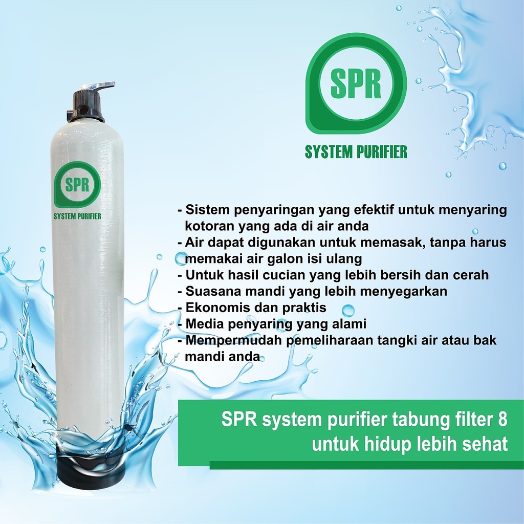 Water Filter,SPR FILTER 8, PAKET C Grade A