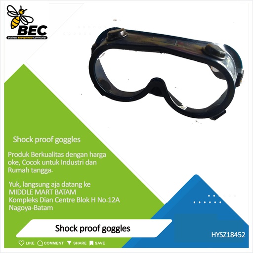 [HYSZ18452] Shock proof goggles