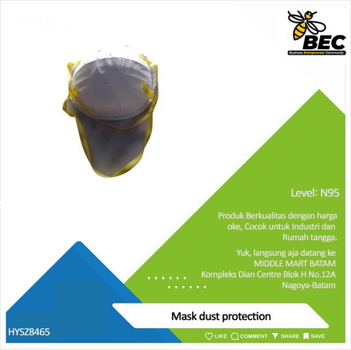 [HYSZ18465] Mask dust Protection level: N95